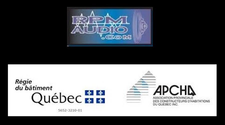 Équipements sonorisation vidéo audio RPM Québec Logo